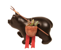 Large Choctaw Pottery Bear By Randy Chitto