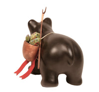 Large Choctaw Pottery Bear By Randy Chitto