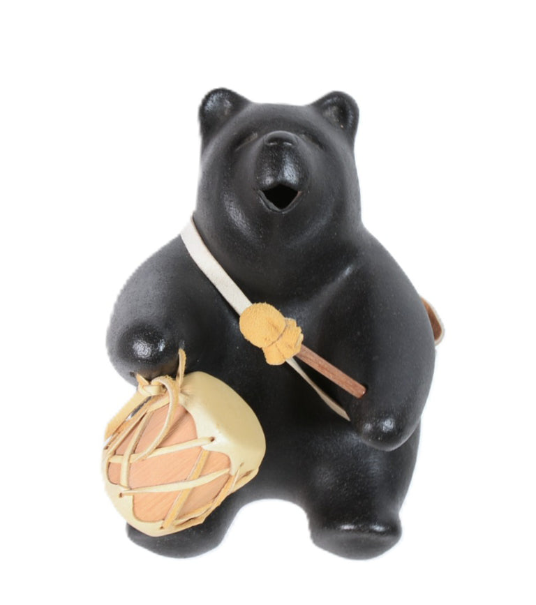 Choctaw Black Bear Storyteller By Randy Chitto