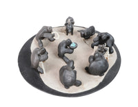 Choctaw Black Turtle Storyteller Nativity Scene By Randy Chitto