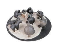 Choctaw Black Turtle Storyteller Nativity Scene By Randy Chitto