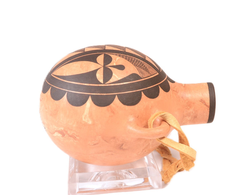 Laguna Pueblo Paguate Pottery Canteen By C. Analla Jr.