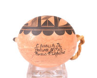 Laguna Pueblo Paguate Pottery Canteen By C. Analla Jr.