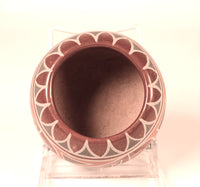 Santa Clara Pueblo Poly Chrome Red Ware Pottery By Petra