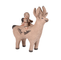 Cochiti Pueblo Deer Pottery By F. Eustace