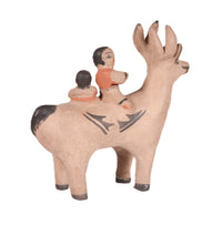 Cochiti Pueblo Deer Pottery By F. Eustace