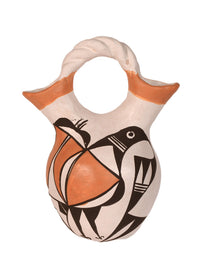 Acoma Pueblo Wedding Jar Pottery By E. H.