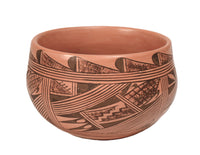 Hopi Pueblo Pottery Bowl By Beth Saceva