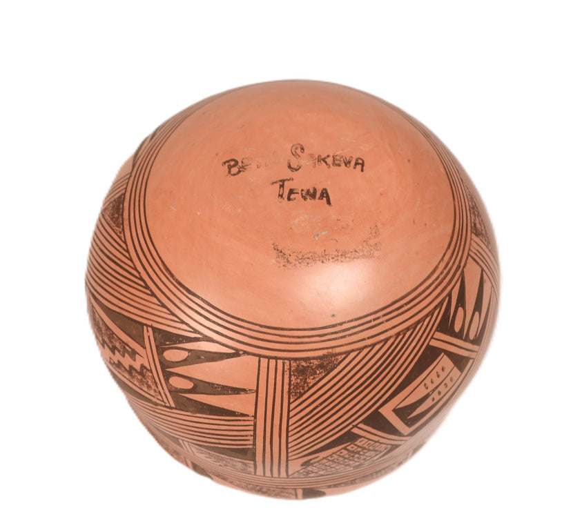 Hopi Pueblo Pottery Bowl By Beth Saceva