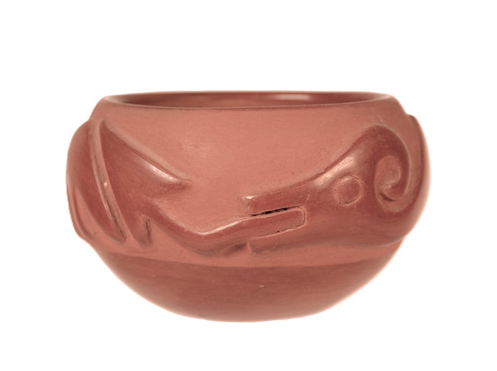 Santa Clara Pueblo Red Ware Pottery By Rose Gonzales