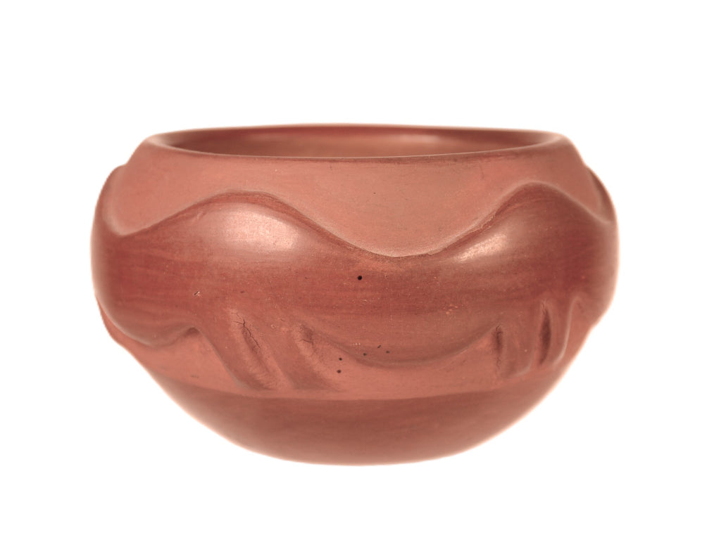 Santa Clara Pueblo Red Ware Pottery By Rose Gonzales