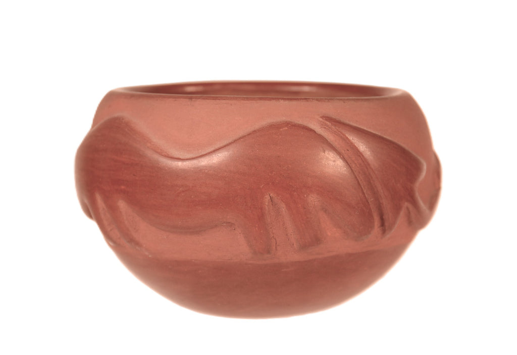 Santa Clara Pueblo Red Ware Pottery By Rose Gonzales