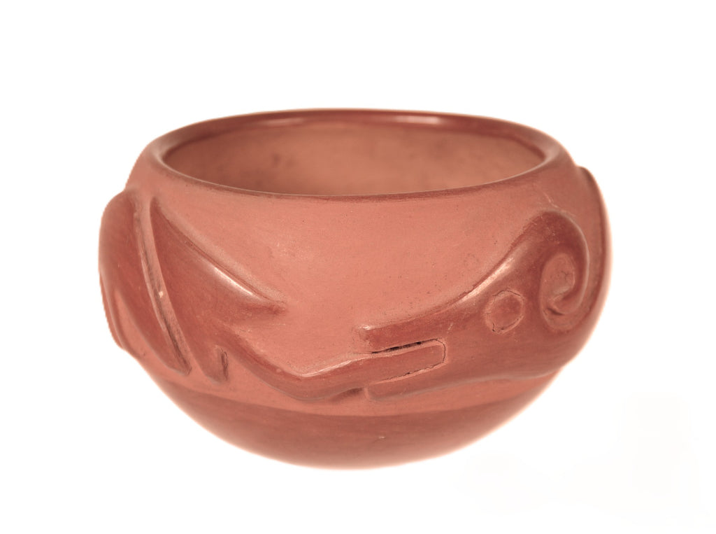 Santa Clara Pueblo Red Ware Pottery By Rose Gonzales