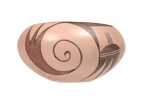 Hopi Pueblo Pottery Bowl By Les Namingha