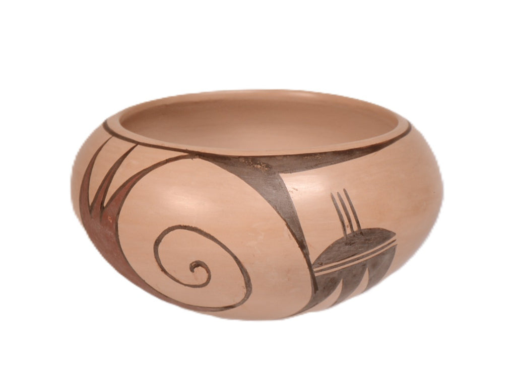 Hopi Pueblo Pottery Bowl By Les Namingha