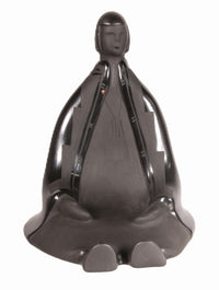 Santa Clara Pueblo Black Sculpture By Diana Halsey