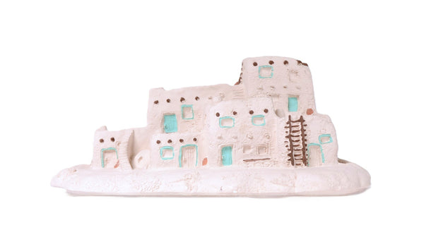 Southwestern Pueblo Pottery Sculpture By HW