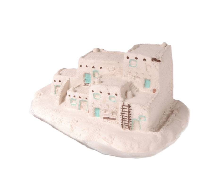 Southwestern Pueblo Pottery Sculpture By HW