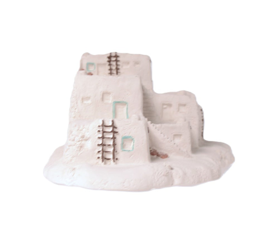 Southwestern Pueblo Pottery Sculpture By HW