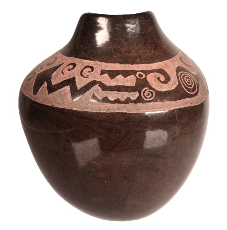 Santa Clara Pueblo Blackware Pottery By C.E.