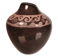 Santa Clara Pueblo Blackware Pottery By C.E.