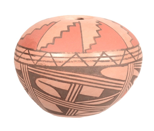 Hopi-Tewa Pueblo Pottery By Antoinette Silas
