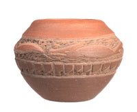 San Ildefonso Redware Pot By Jennifer Sisneros