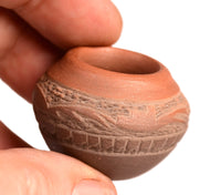 San Ildefonso Redware Pot By Jennifer Sisneros