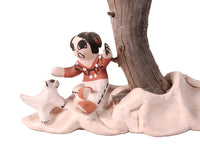 Acoma Pueblo Tree Sculpture By Aggie