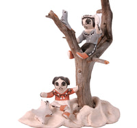 Acoma Pueblo Tree Sculpture By Aggie