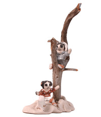 Acoma Pueblo Tree Sculpture By Aggie