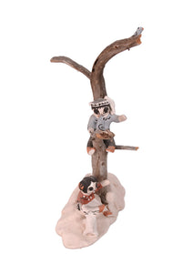 Acoma Pueblo Tree Sculpture By Aggie