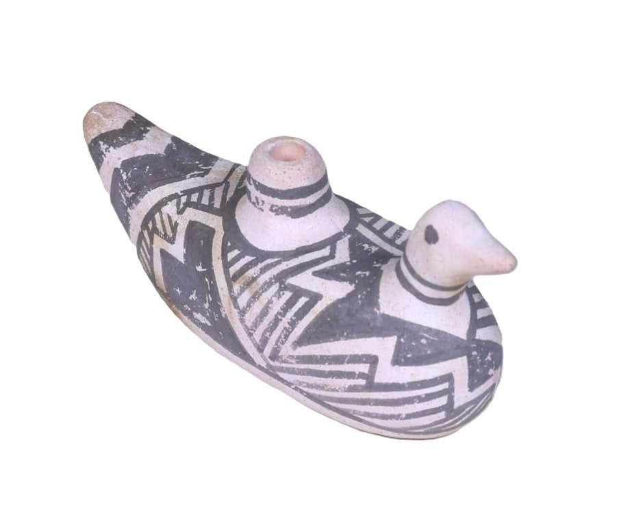 Laguna Pueblo Bird Pottery By Michael Kanteena; Anasazi Revival