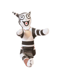 Hopi Pueblo Koshare Pottery Doll By Tony Dallas