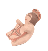Jemez Pueblo Holy Madonna with Halo and Blanket Pottery By Fannie Loretto
