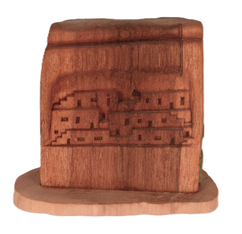 Hopi Pueblo "Prayers at Sunrise" Coochsiwukioma Kachina Carving By Delbridge Honanie