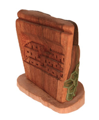 Hopi Pueblo "Prayers at Sunrise" Coochsiwukioma Kachina Carving By Delbridge Honanie