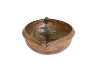 Vintage Art Pottery Stoneware Bowl; Mexico or New Mexico