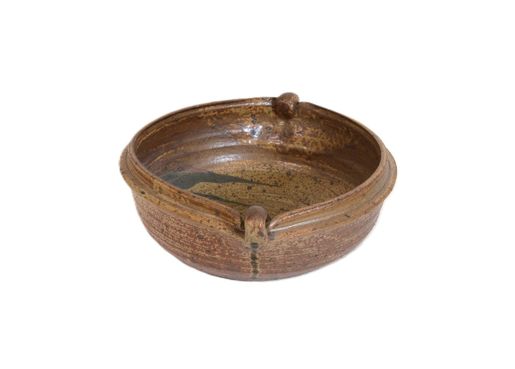 Vintage Art Pottery Stoneware Bowl; Mexico or New Mexico