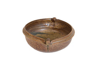 Vintage Art Pottery Stoneware Bowl; Mexico or New Mexico