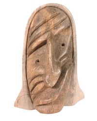 Iroquois Tribe Face Stone Mask