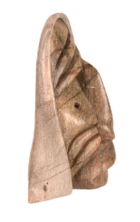 Iroquois Tribe Face Stone Mask