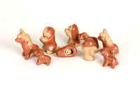 Santa Clara Pueblo Nativity Scene - 9 Piece -  by Dorothy and Paul Gutierrez