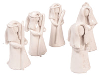 Santa Clara Pueblo Nativity Figures By Cornelius Antonio White