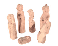 New Mexico Pueblo Wood Carving Nativity Set By Michael