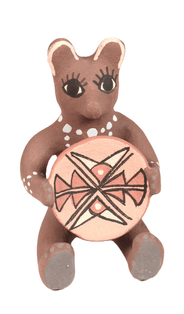 Jemez Pueblo Pottery Mouse By Betty Jean Fragua