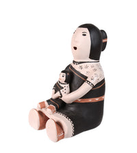 San Felipe Pueblo Storyteller Pottery Doll By Frances Garcia