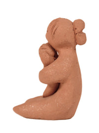 Taos Pueblo Storyteller Figure with Baby By B.T.