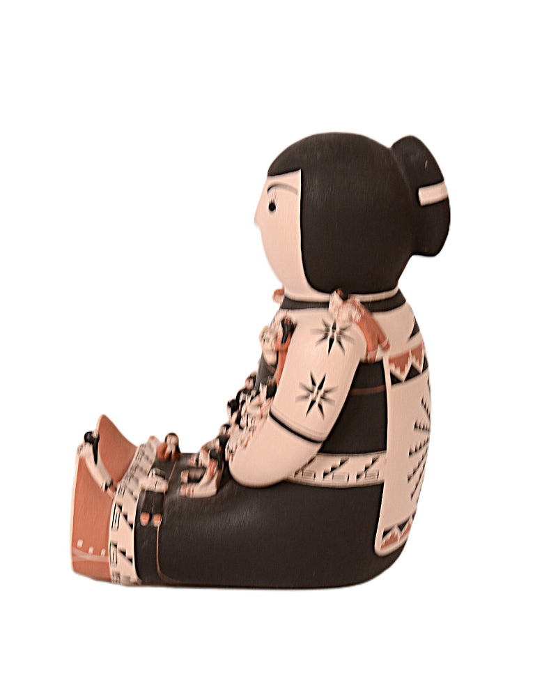 Cochiti Pueblo Storyteller Pottery Doll By Dena M. Suina