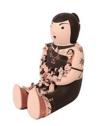 Cochiti Pueblo Storyteller Pottery Doll By Dena M. Suina